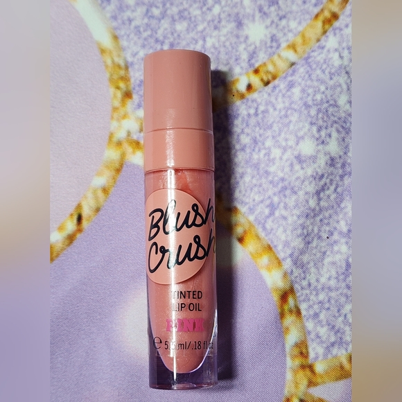 Victoria's Secret Other - VICTORIAS SECRET PINK Tinted Lip Oil Gloss Blush Crush NEW